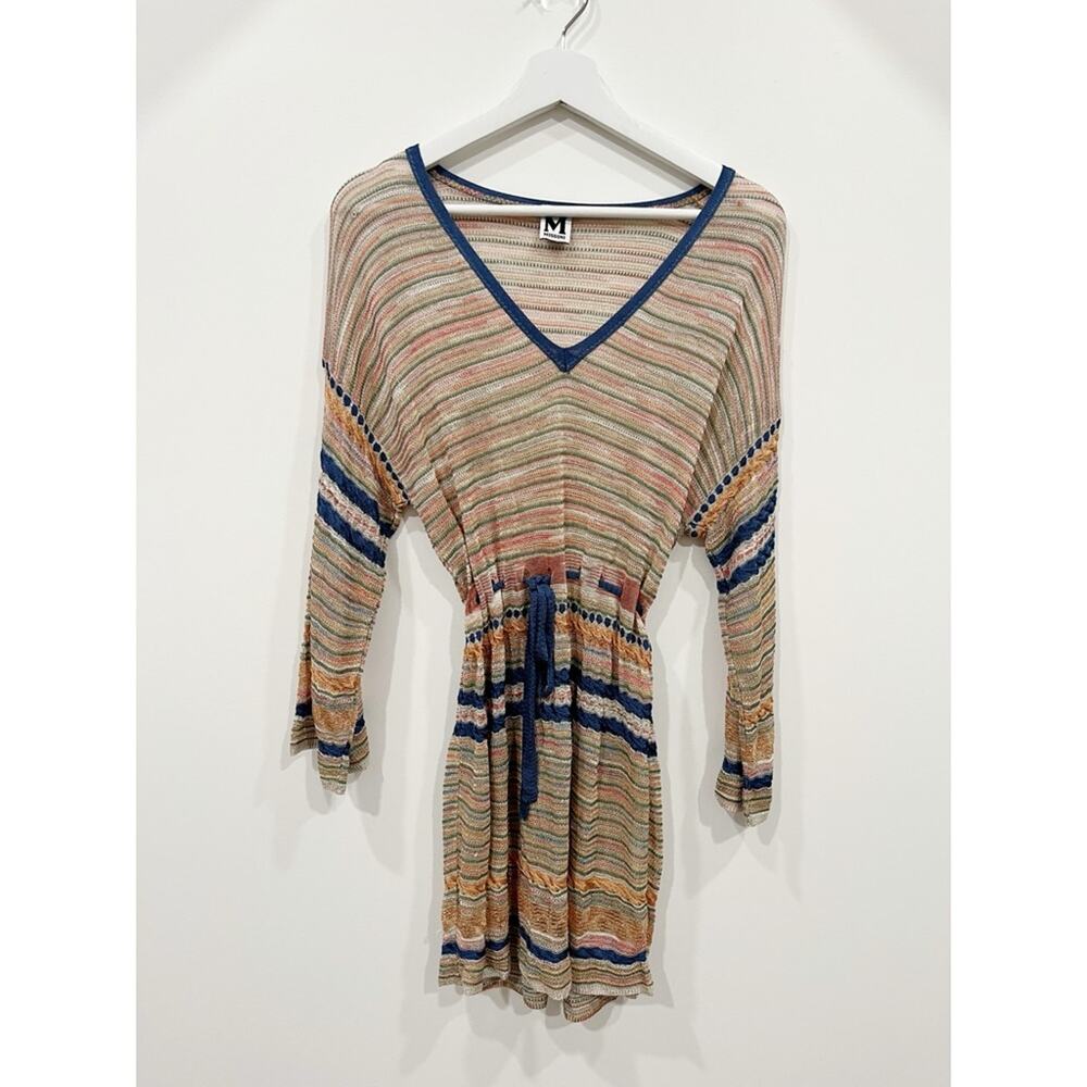 M Missoni Multicolor Shimmer Knitted Dress